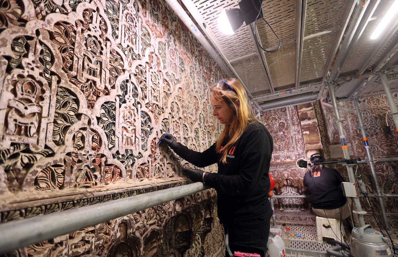 ABC en la restauración de la Capilla Real de la Mezquita-Catedral de Córdoba, en imágenes