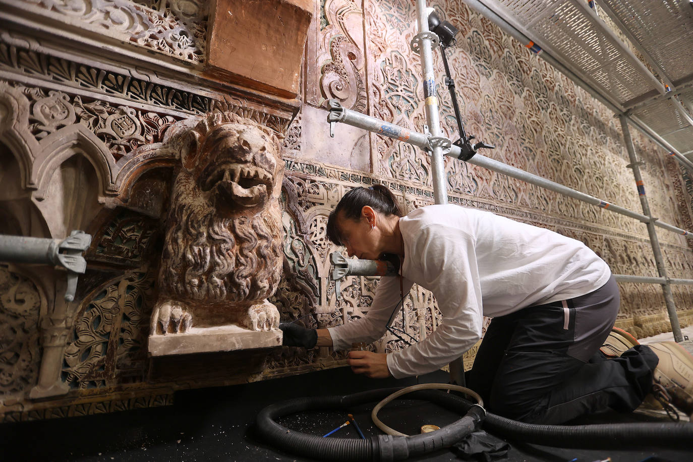 ABC en la restauración de la Capilla Real de la Mezquita-Catedral de Córdoba, en imágenes