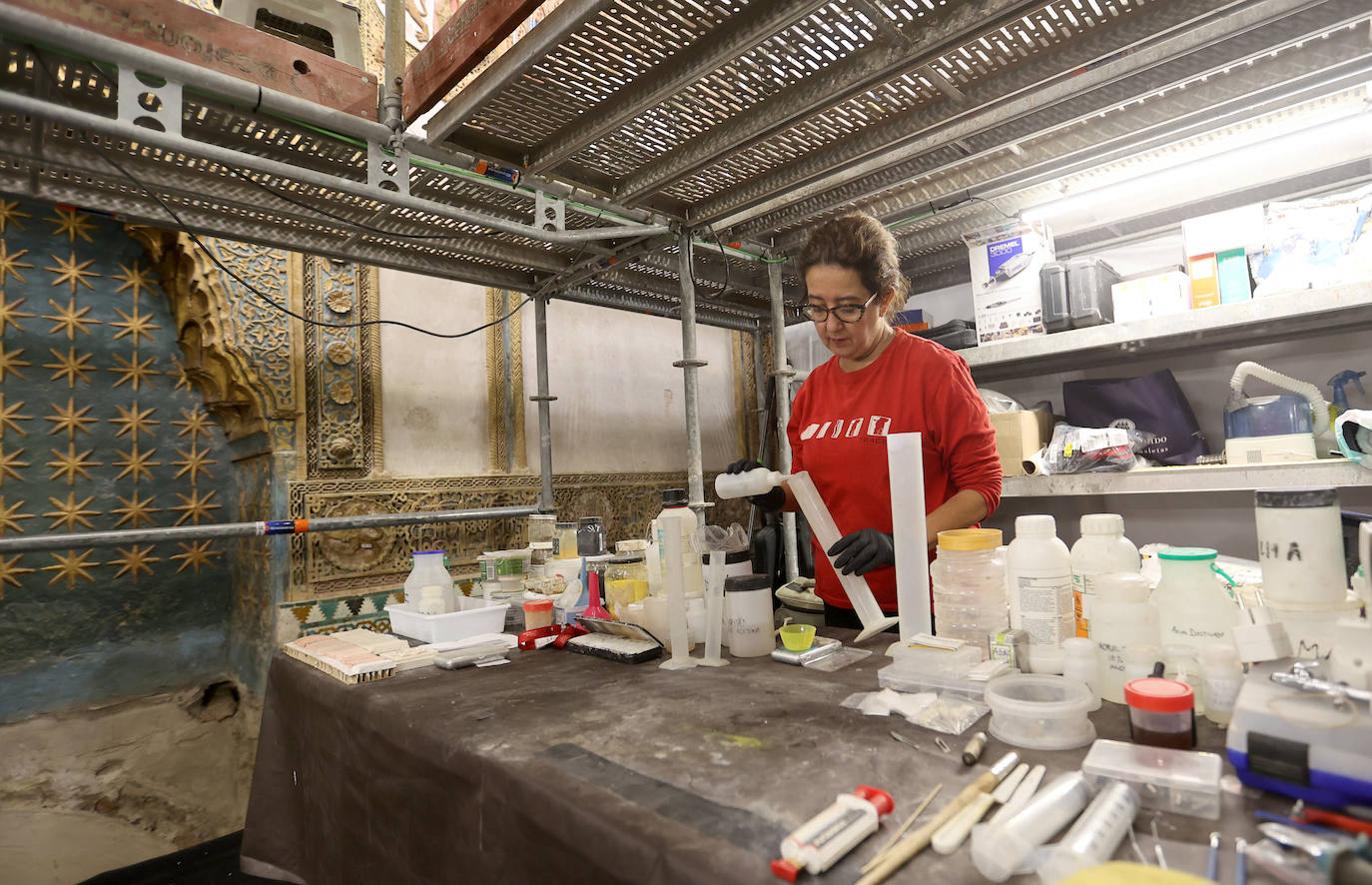 ABC en la restauración de la Capilla Real de la Mezquita-Catedral de Córdoba, en imágenes
