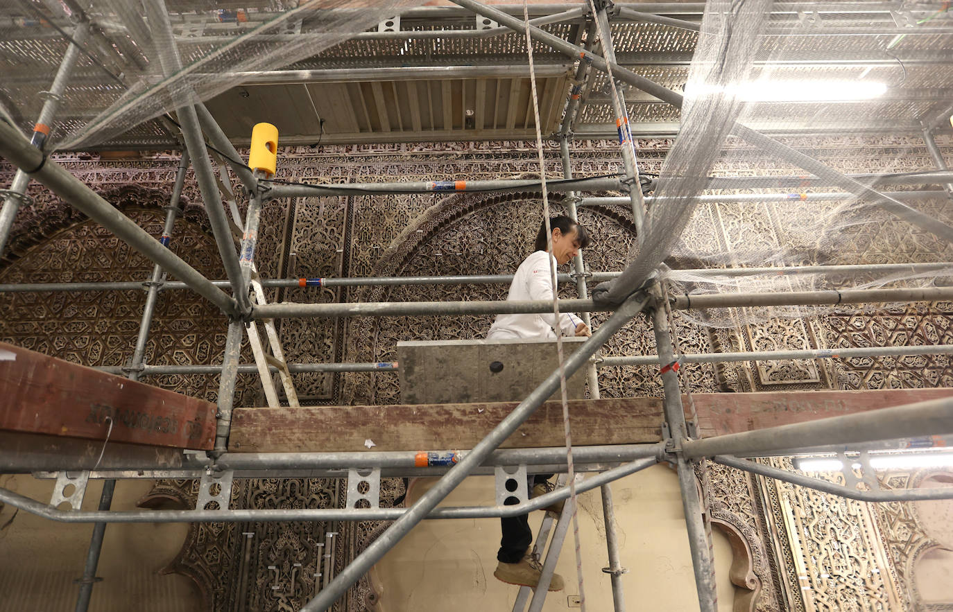 ABC en la restauración de la Capilla Real de la Mezquita-Catedral de Córdoba, en imágenes