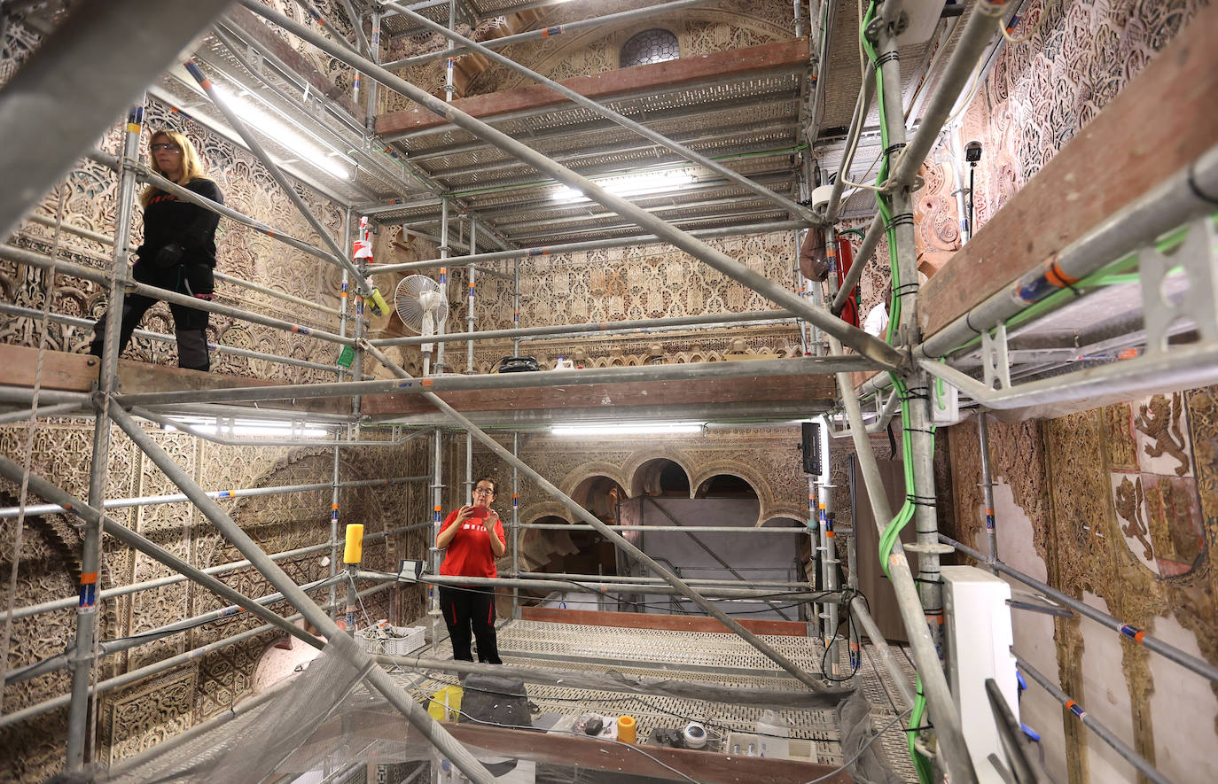 ABC en la restauración de la Capilla Real de la Mezquita-Catedral de Córdoba, en imágenes