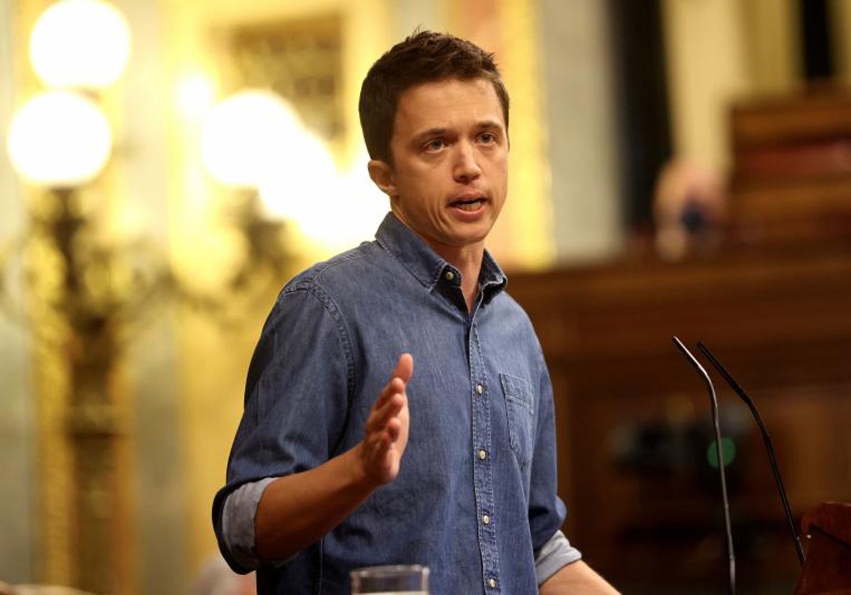 El exportavoz de Sumar Íñigo Errejón