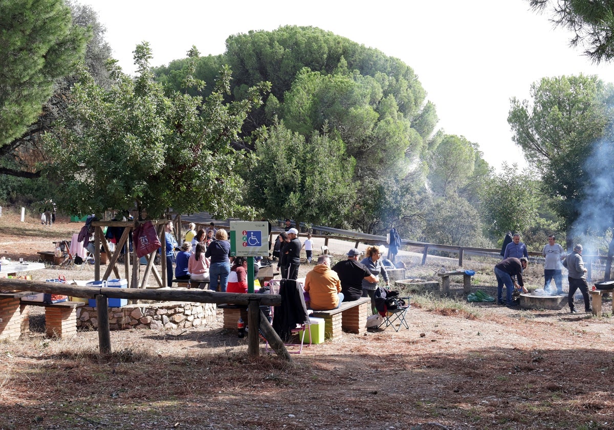Celebración familiar de San Rafael en Los Villares