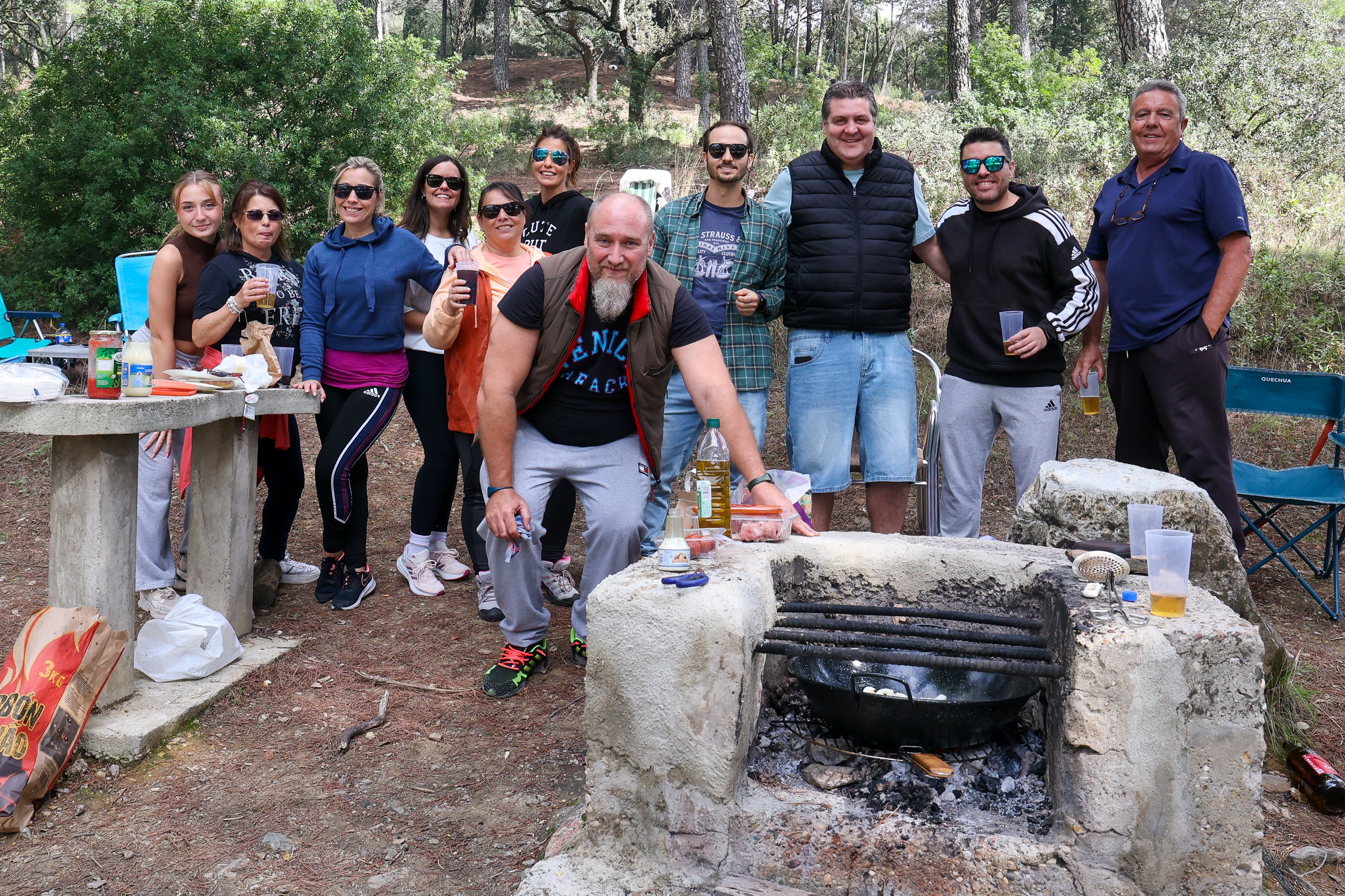 Los inigualables peroles por el Día de San Rafael en Córdoba, en imágenes