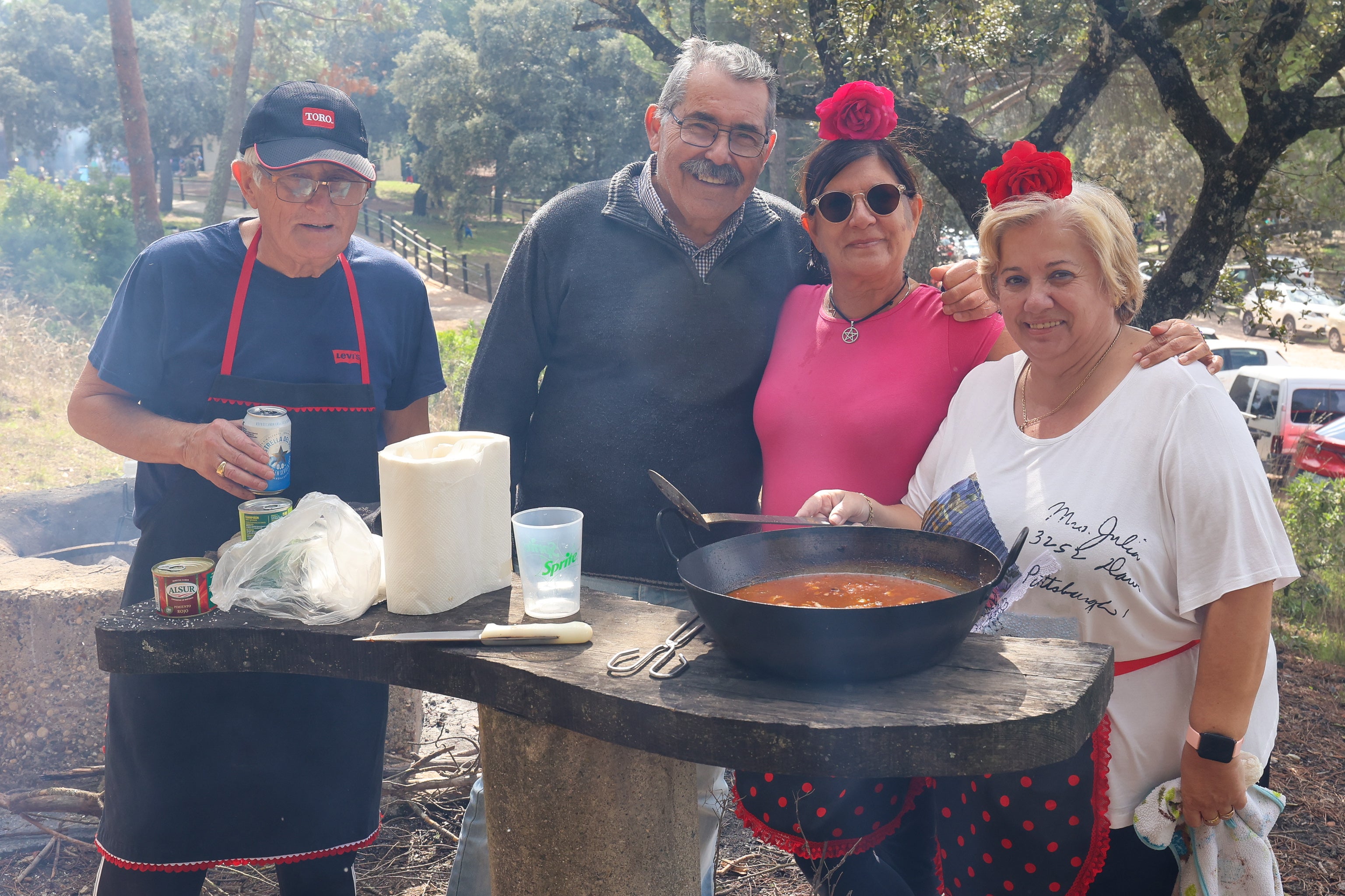 Los inigualables peroles por el Día de San Rafael en Córdoba, en imágenes