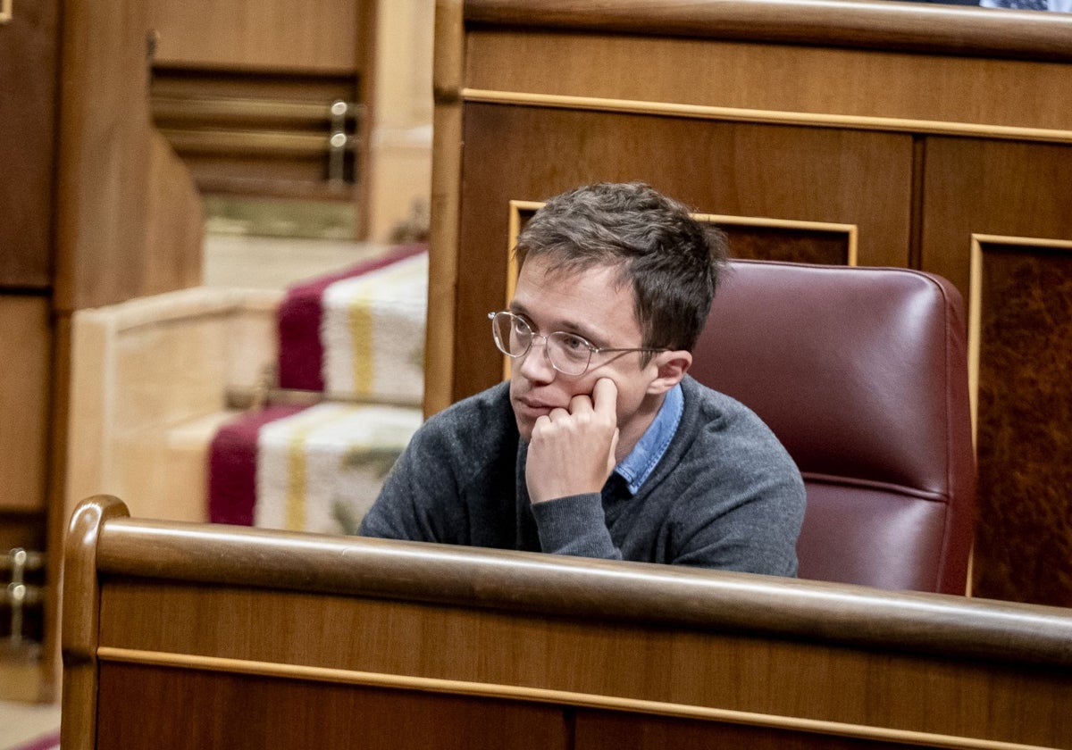 El hasta ahora portavoz de Sumar en el Congreso, Íñigo Errejón