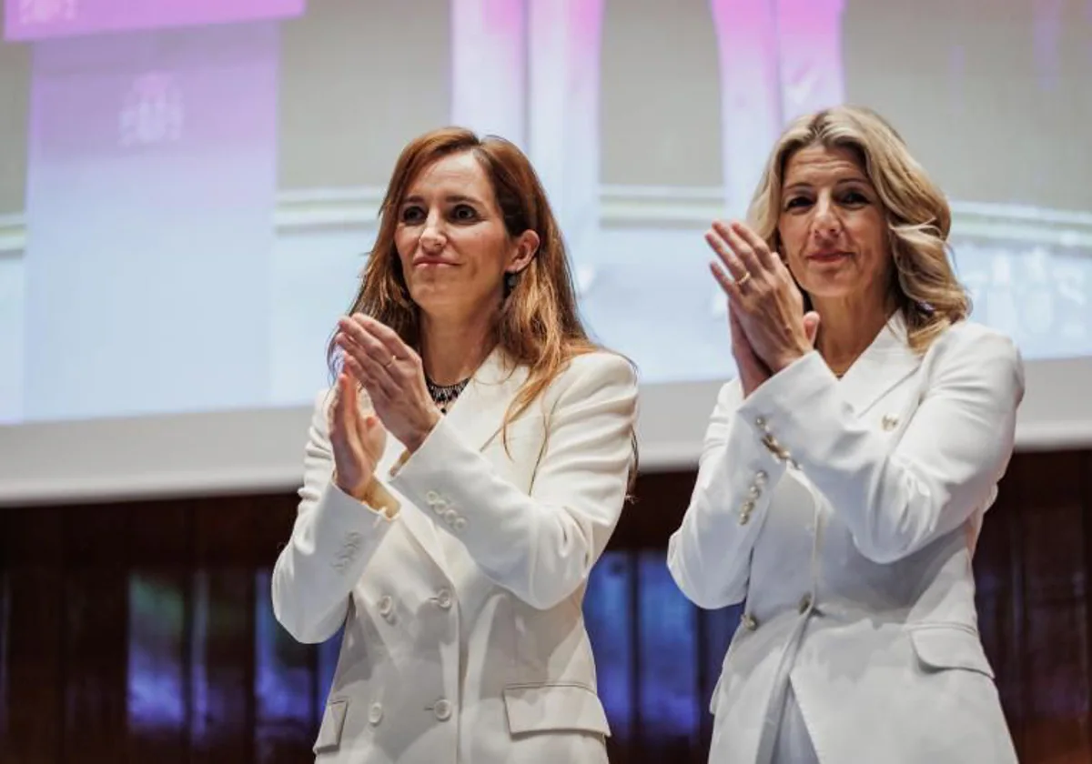 Yolanda Díaz y Mónica García