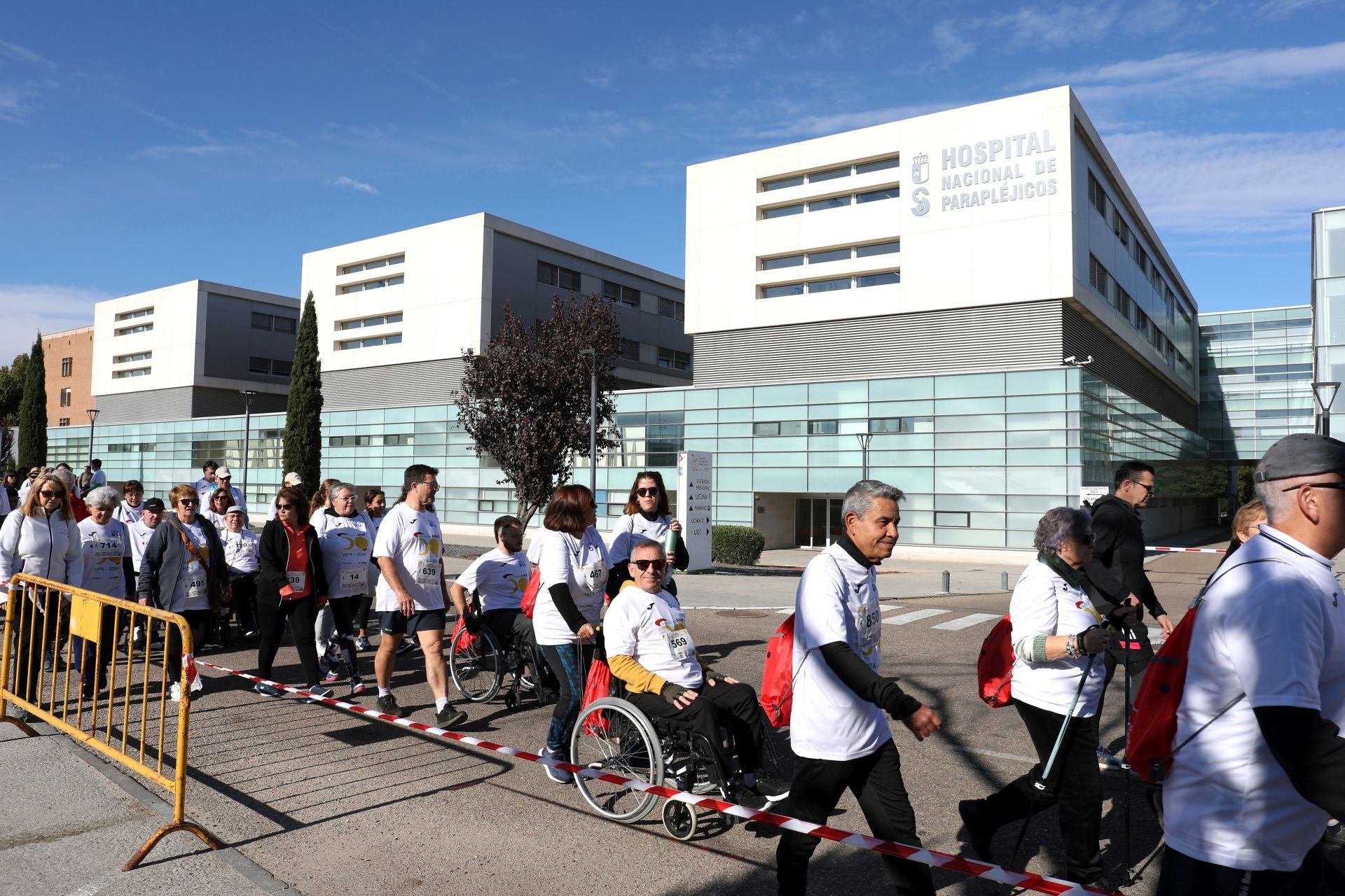 Una carrera para celebrar el 50 aniversario del Hospital de Parapléjicos