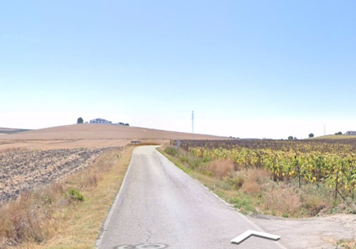 La carretera donde tuvo lugar uno de los siniestros