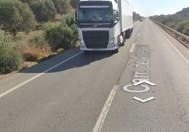 Dos heridos muy graves tras un accidente en Algodonales, que corta la carretera A-384