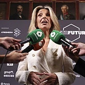 Yolanda Díaz se reúne con el grupo parlamentario de Sumar tras el escándalo