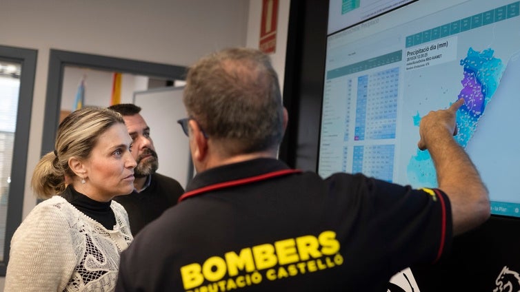 Castellón activa el dispositivo preventivo de bomberos ante la alerta naranja por lluvias