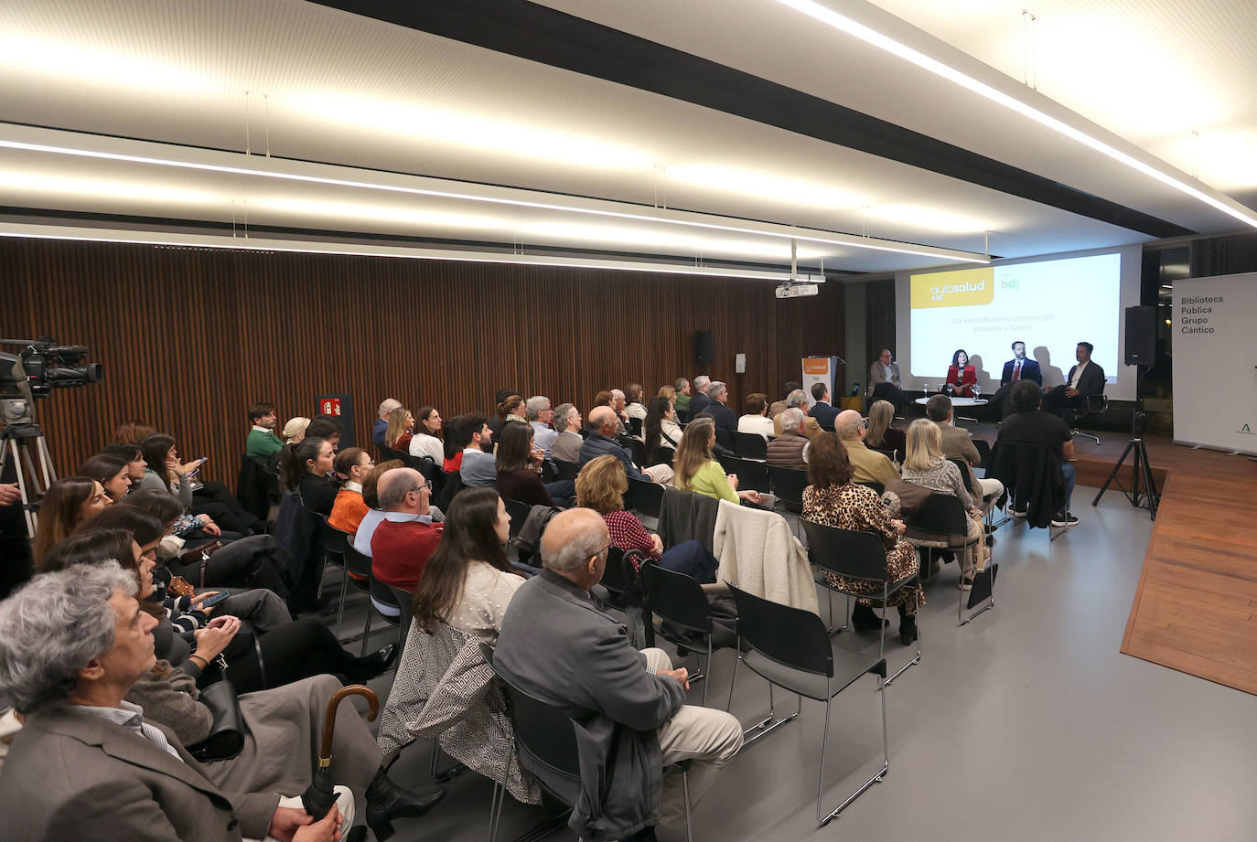 El estreno del Aula de Salud de ABC Córdoba, en imágenes