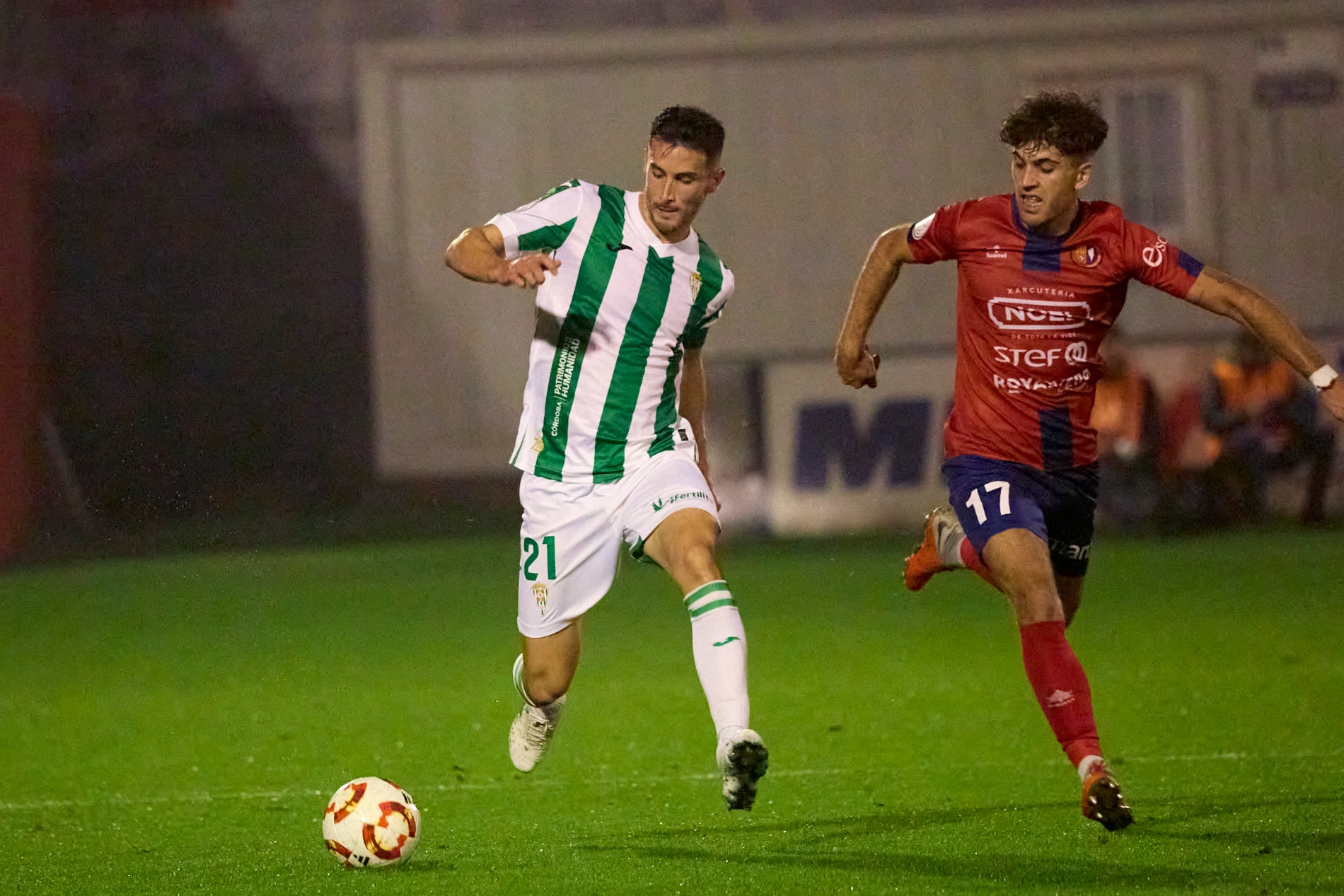Las imágenes de la sorprendente eliminación copera del Córdoba CF en Olot