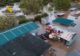 Así han sido los angustiosos rescates de personas y animales por las inundaciones en Málaga