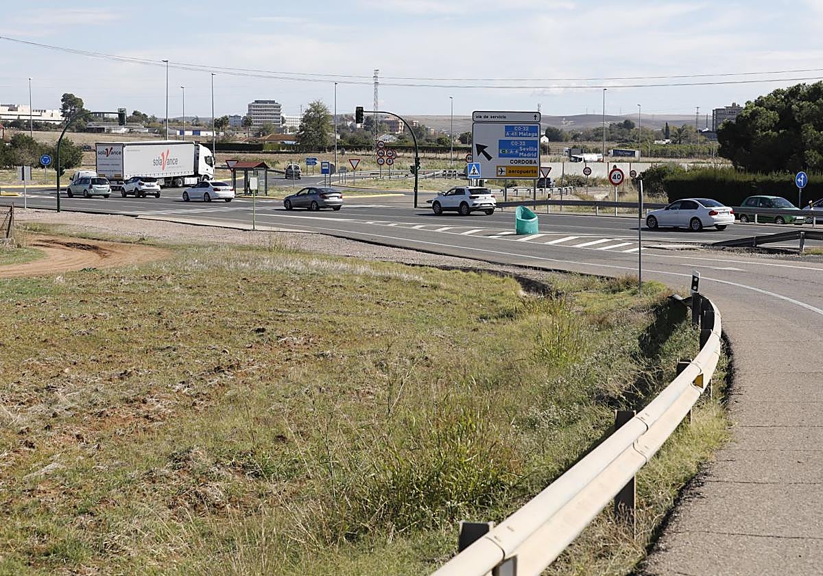 Terrenos en que se tiene que construir la terminación de la Variante Oeste de Córdoba