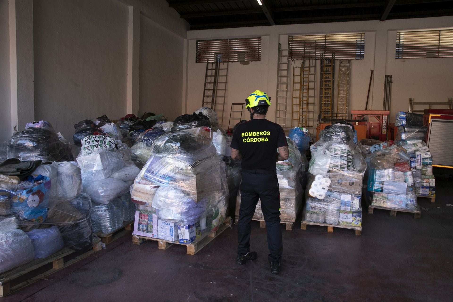 Las donaciones de los cordobeses a los damnificados de la DANA en Valencia, en imágenes
