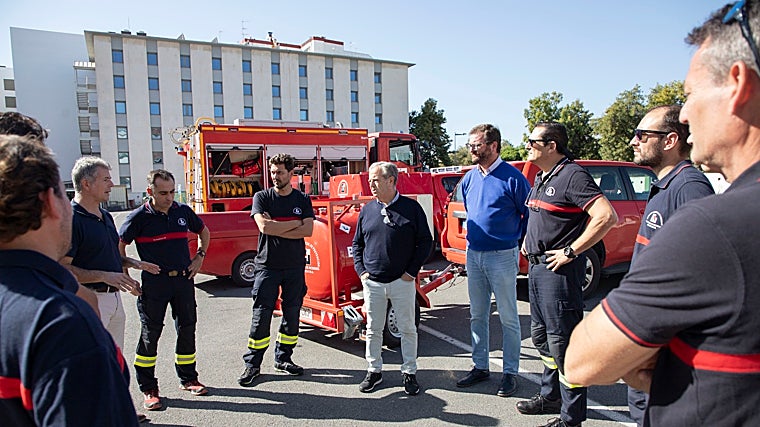 Despedida de los efectivos del Consorcio Provincial de la Diptuación de Córdoba