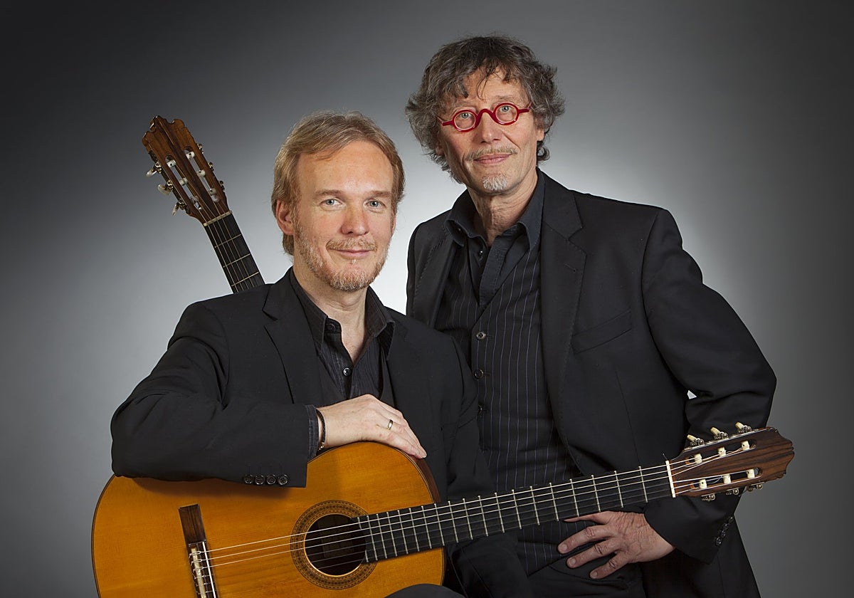 Stefan Loos y Bernd Steinmann, del Essener Gitarrenduo
