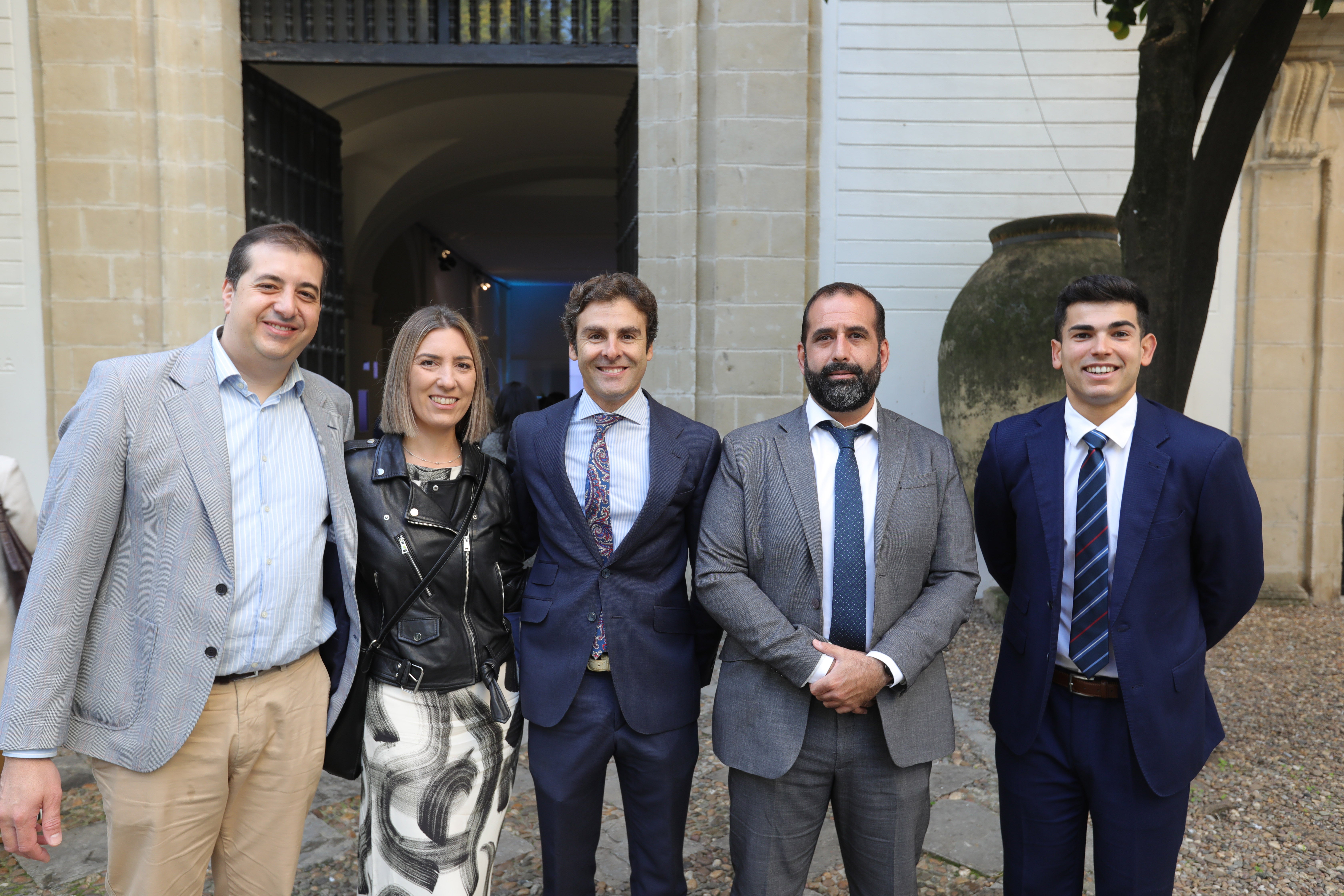 Juan Carlos Diaz, Beatriz Gómez, Alonso Montero, Cader Bjebbour y Alejandro Rendon