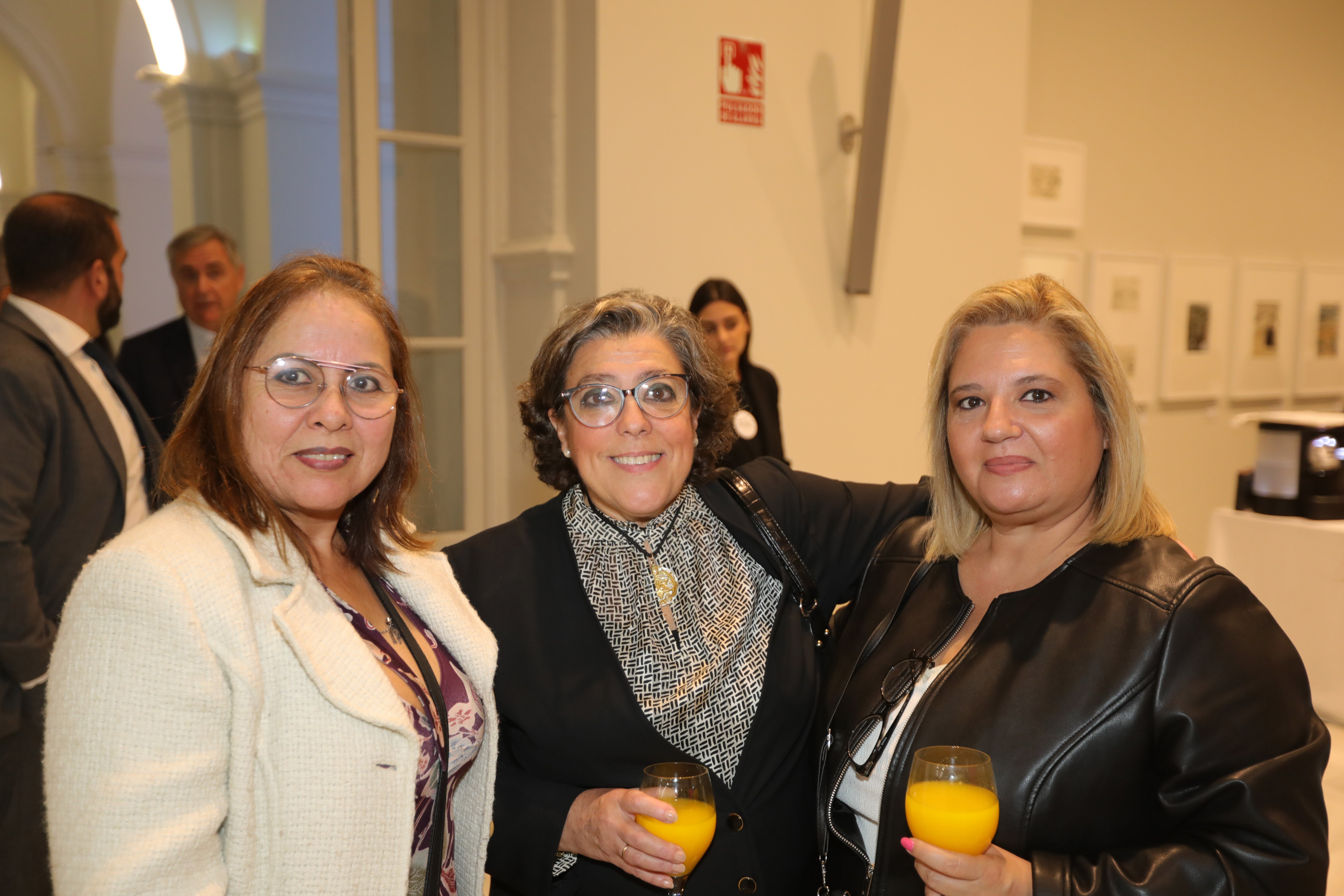 María Eugenia Martínez, María de la Estrella Pérez García de Casasola y Maria Ángeles Calo