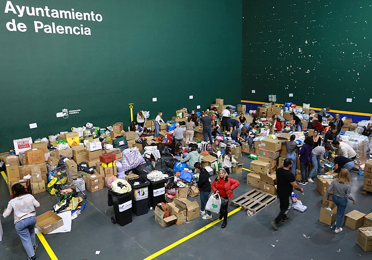 Toneladas de generosidad con destino a Valencia