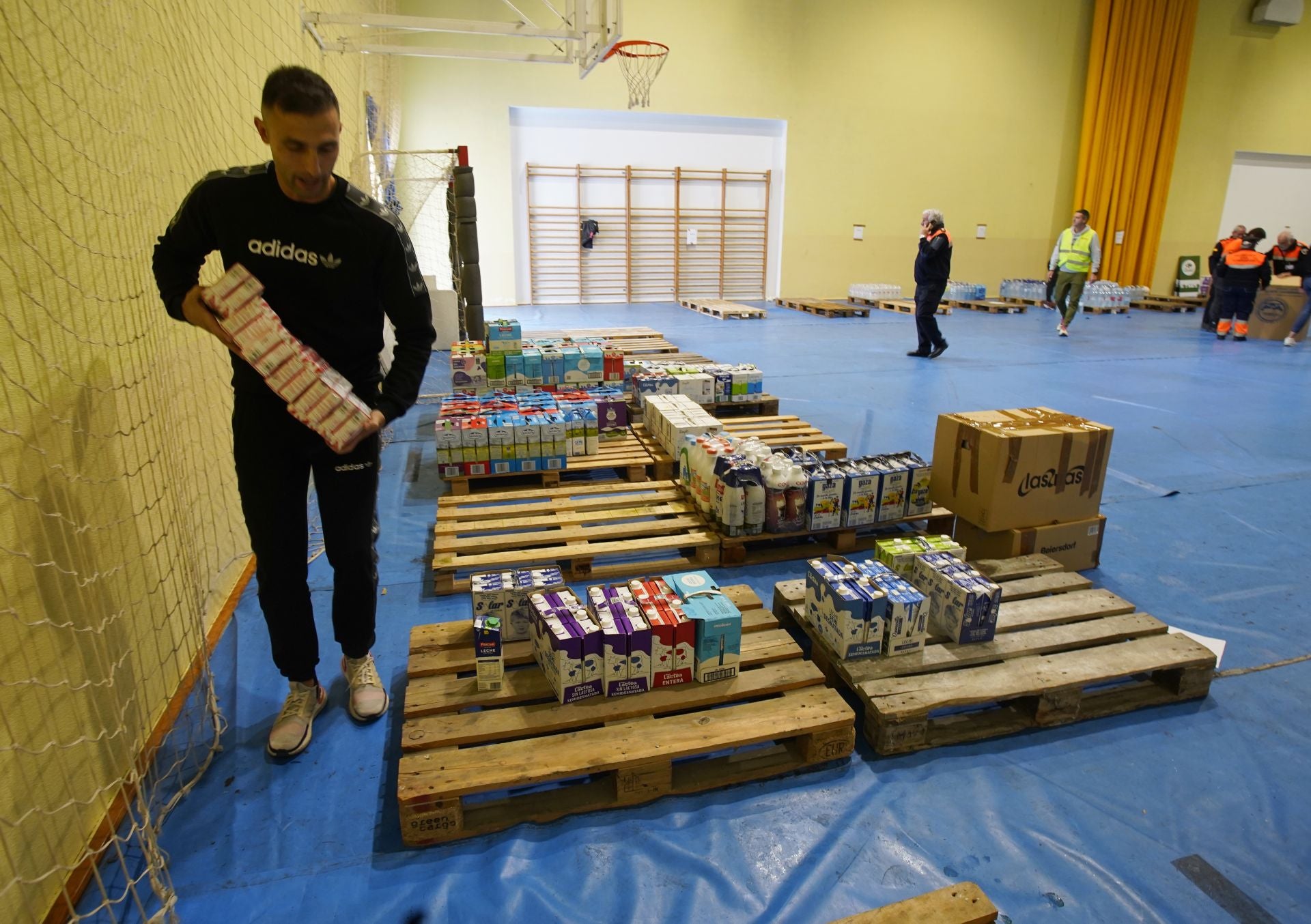 Toneladas de generosidad con destino a Valencia