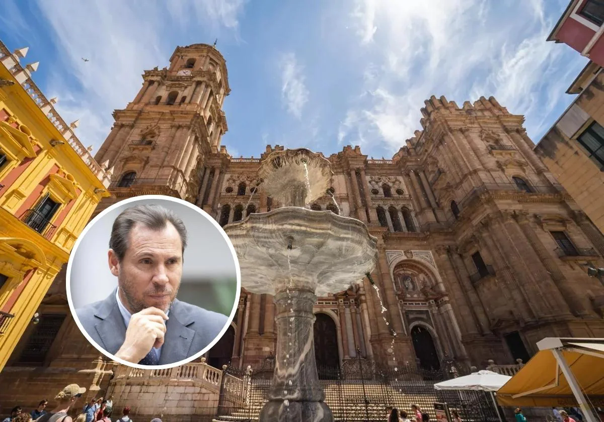 Un tuitero usa la Catedral de Málaga como protagonista de un meme sobre Óscar Puente