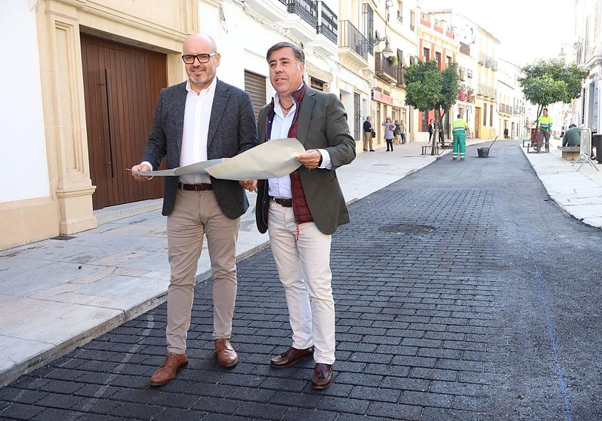 Los ediles de Movilidad e Infraestructuras, el martes en la calle Alfaros