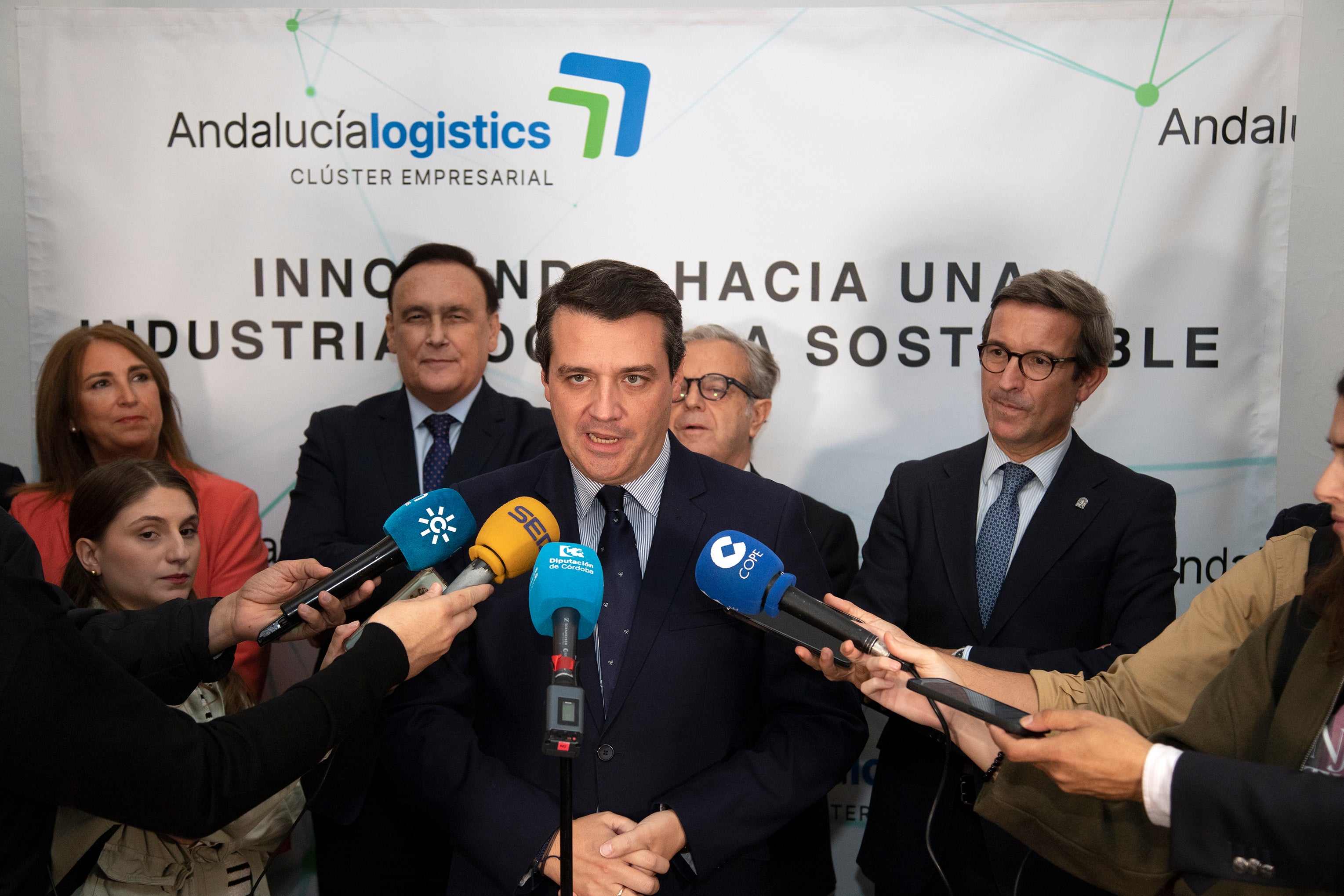 La puesta de largo del clúster logístico de Andalucía en Córdoba, en imágenes