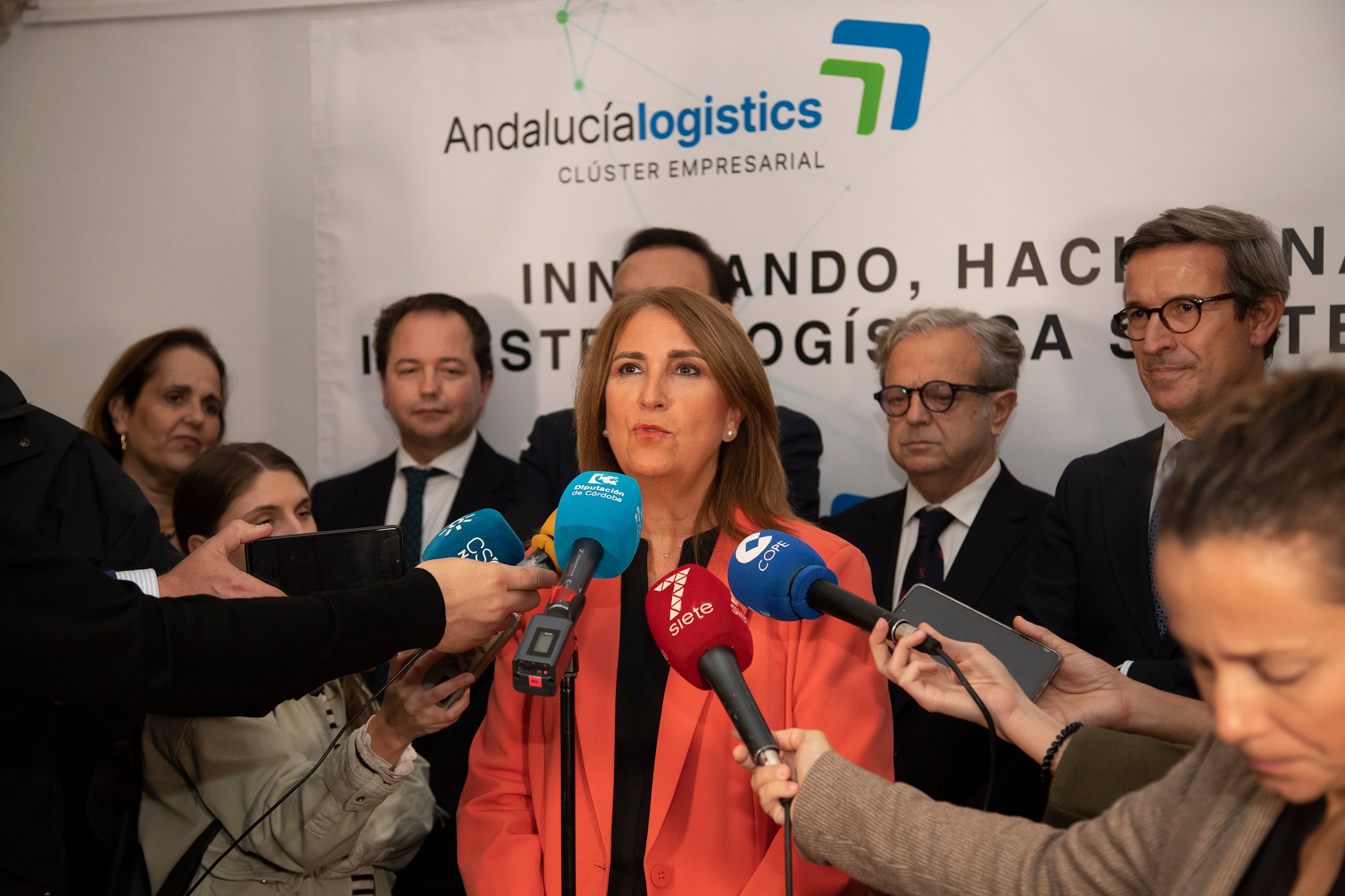 La puesta de largo del clúster logístico de Andalucía en Córdoba, en imágenes
