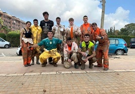 Universitarios de Toledo, soldados del ejército de la solidaridad en Valencia por la DANA