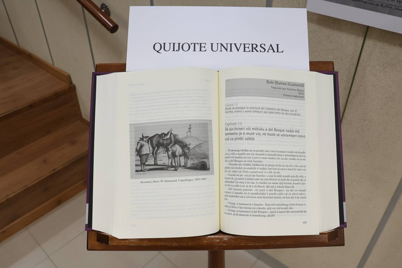 La exposición &#039;Cervantes. Un viaje de Castro al Parnaso&#039;, en imágenes
