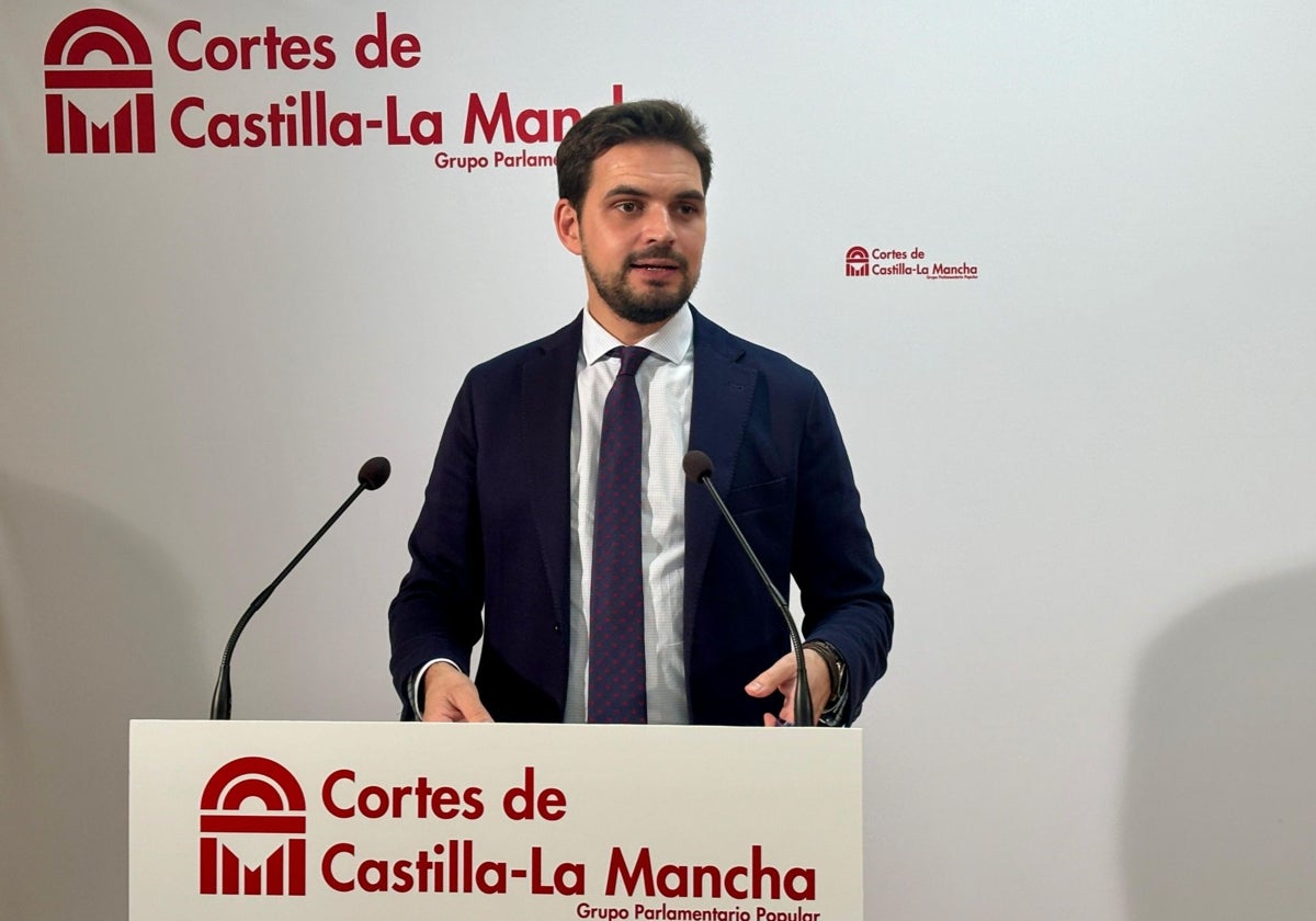 Santiago Serrano, portavoz adjunto del PP en las Cortes regionales