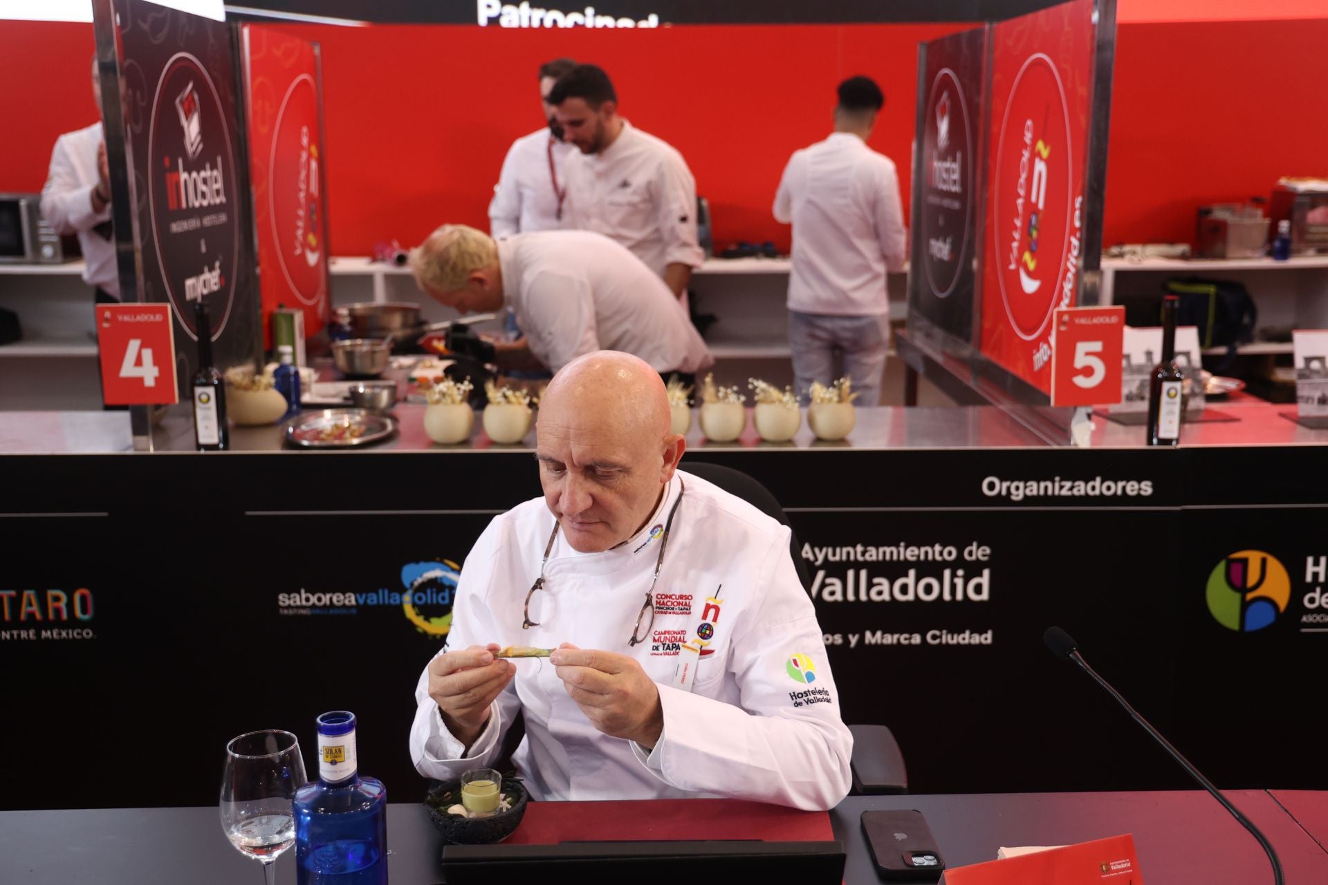 Concurso de Pinchos y Tapas en Valladolid: los mejores de «la alta cocina en miniatura» se baten por el premio