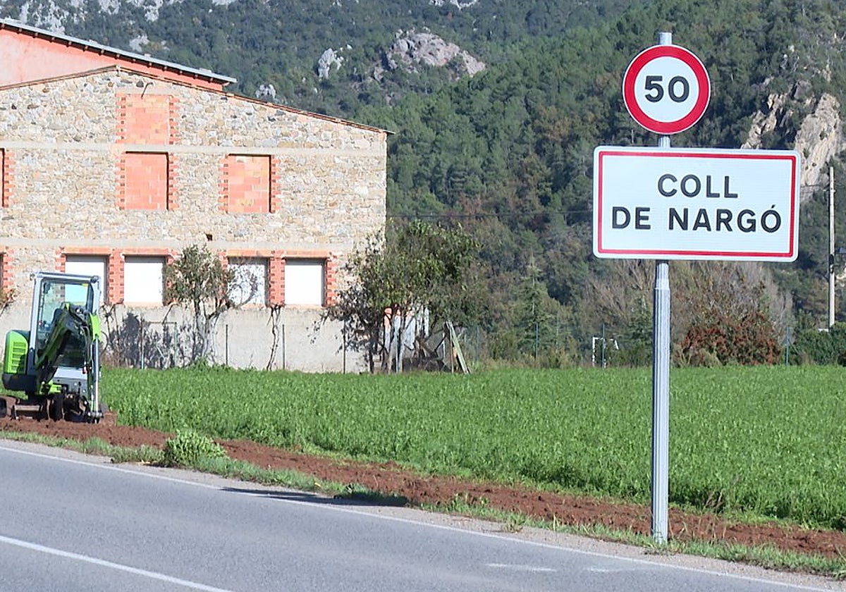 Acceso a Coll de Nargó (Lérida)