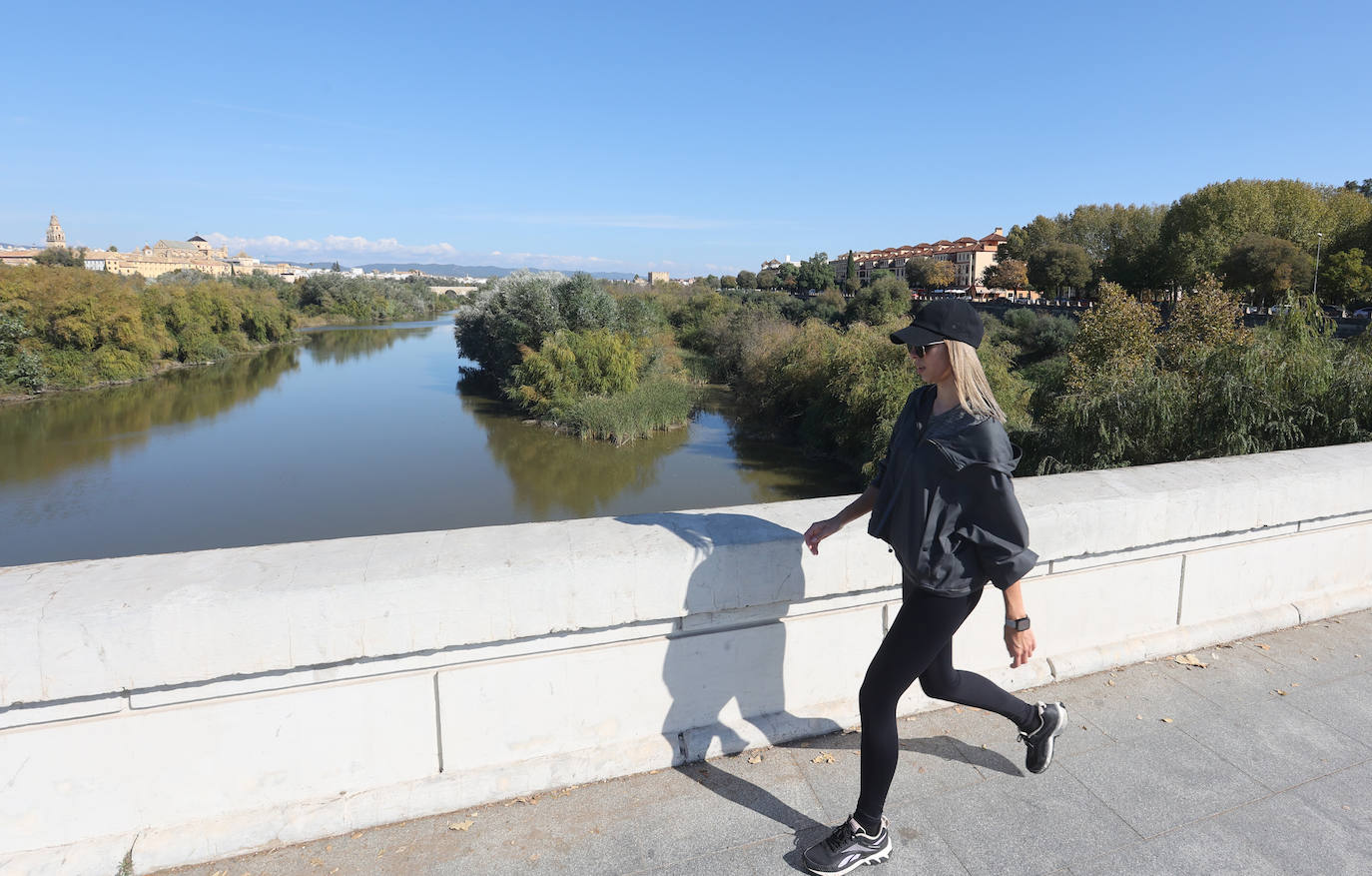 El descuido y la suciedad del Guadalquivir en Córdoba, en imágenes