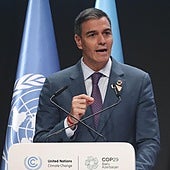 Sánchez, a los líderes mundiales tras la DANA en Valencia: «El cambio climático mata»