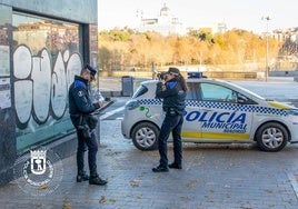 La brigada antigrafitis de la Policía Municipal gestiona 264 casos en su primer año