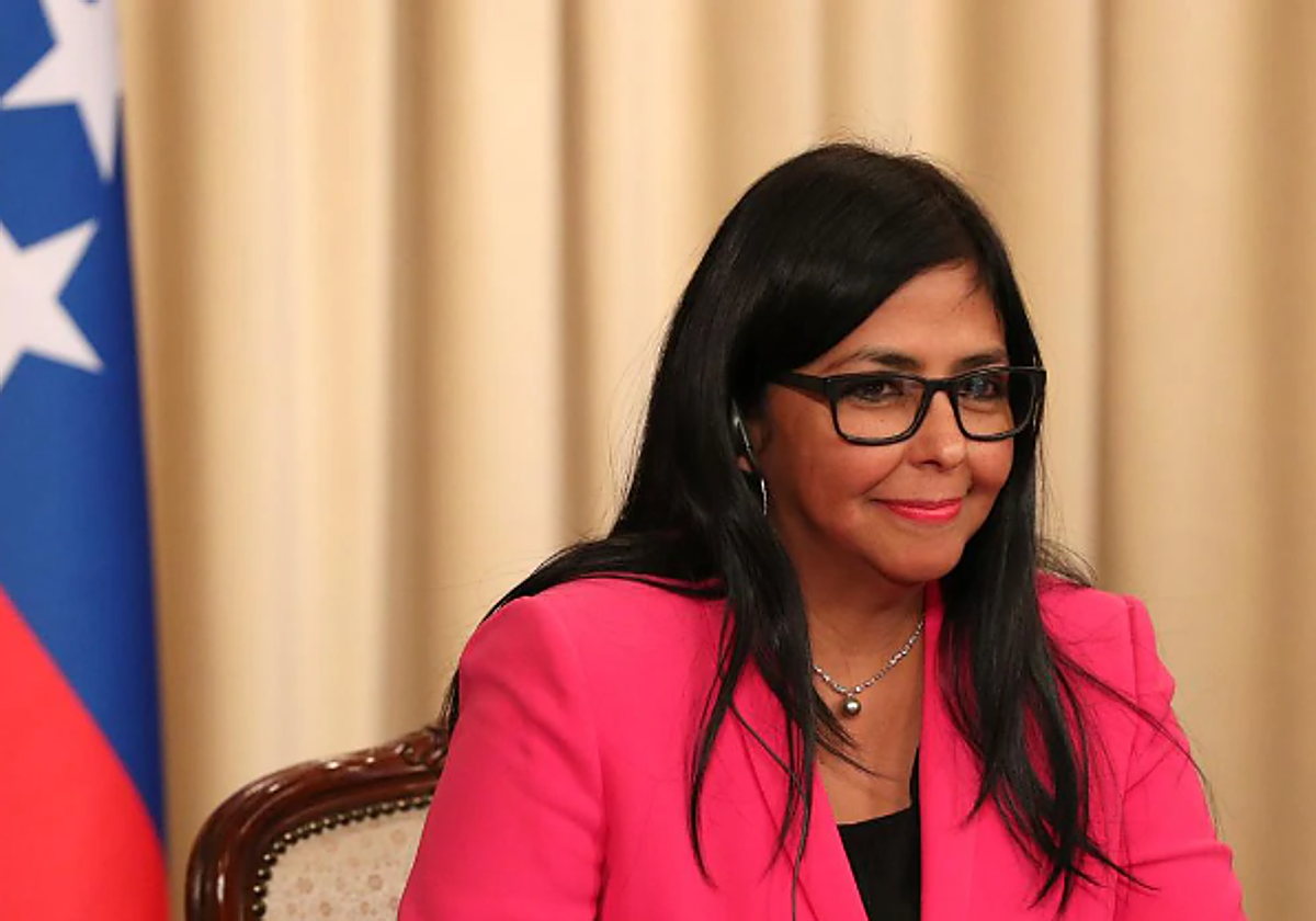 La vicepresidenta de Venezuela, Delcy Rodríguez