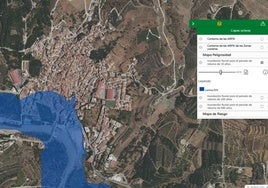 Alarma en Benamargosa: se desborda el río y provoca las primeras inundaciones