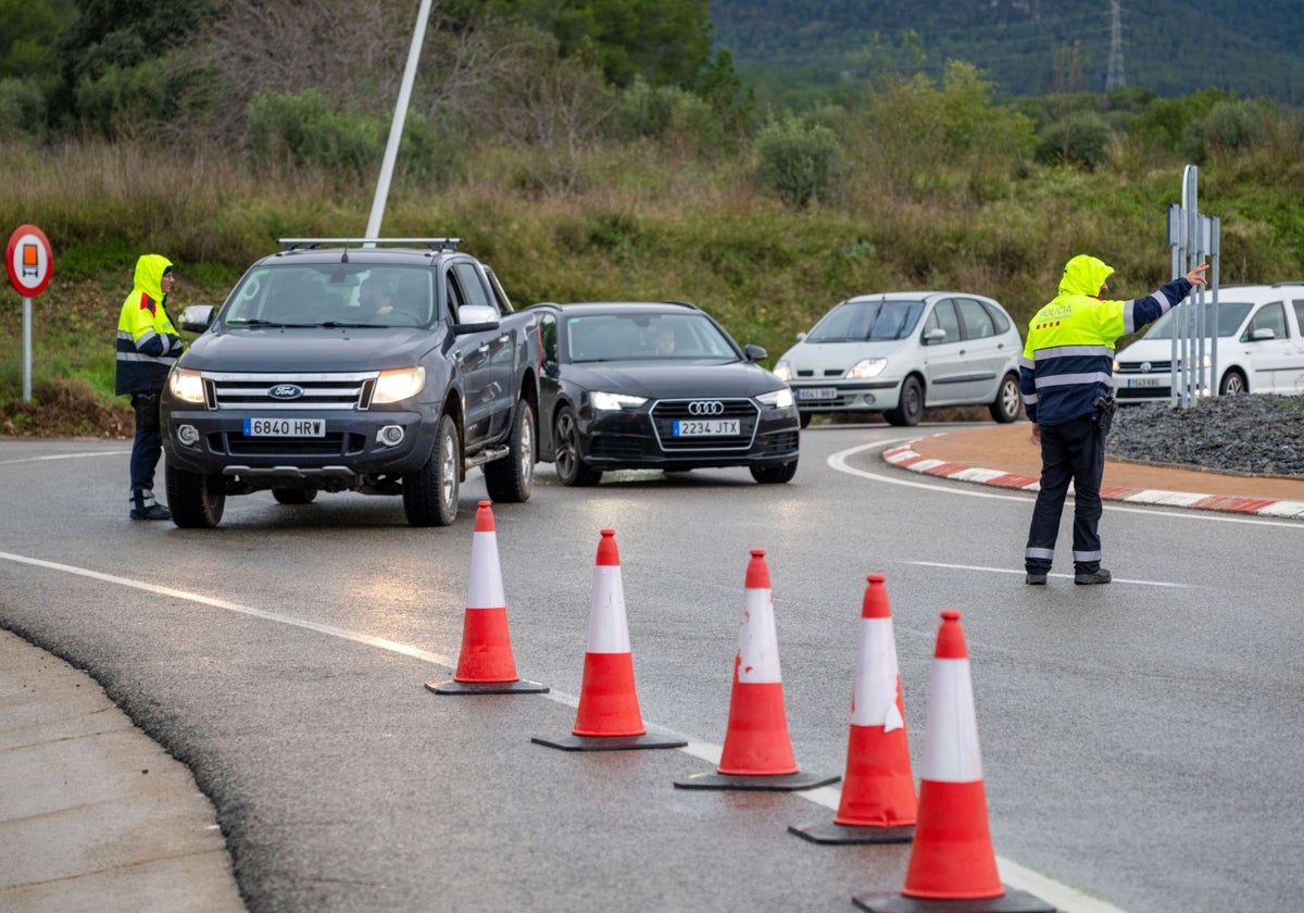 Controles en las carreteras de Tarragona por las restricciones de movilidad