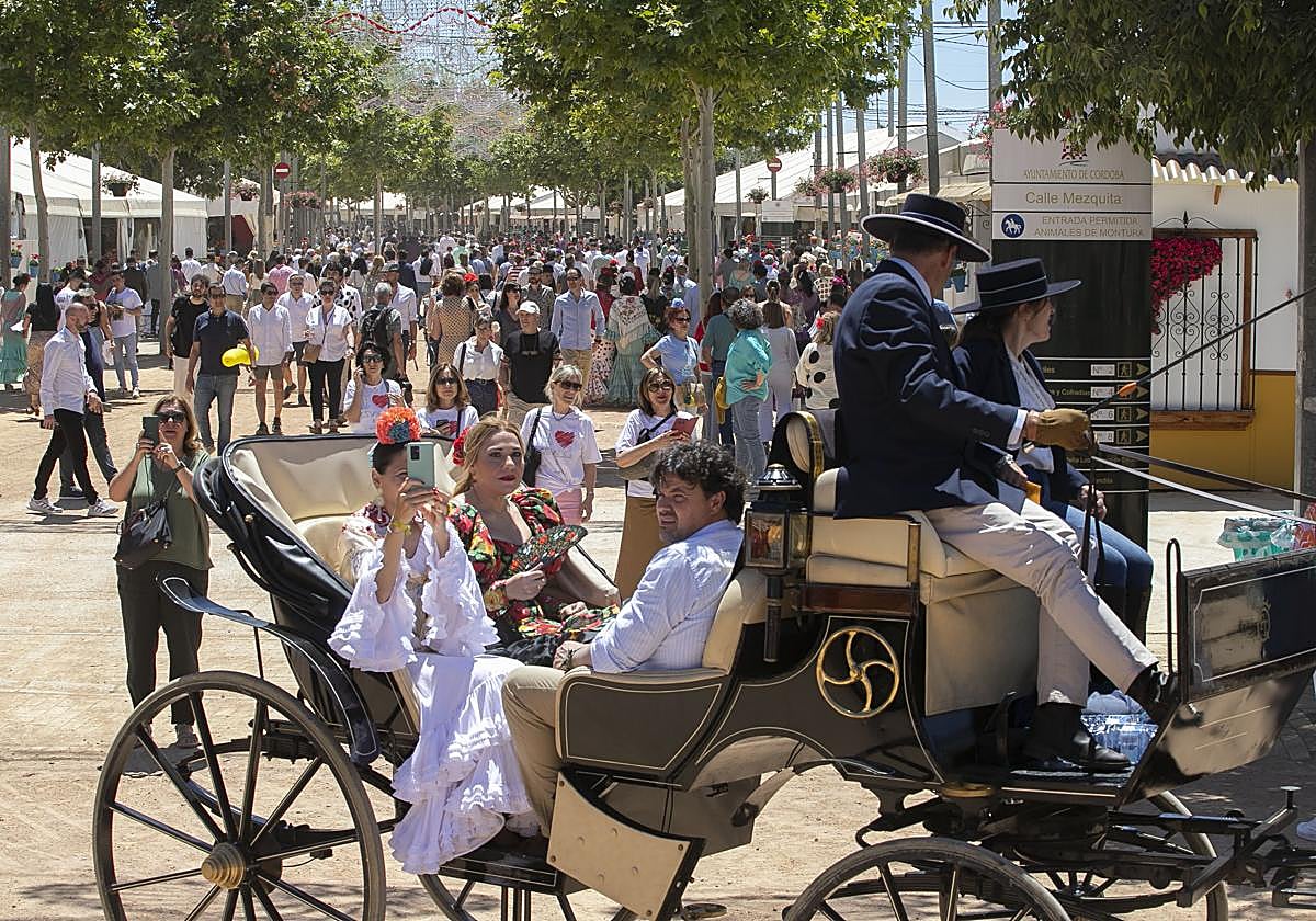 Ambiente en el recinto ferial de El Arenal en la última Feria