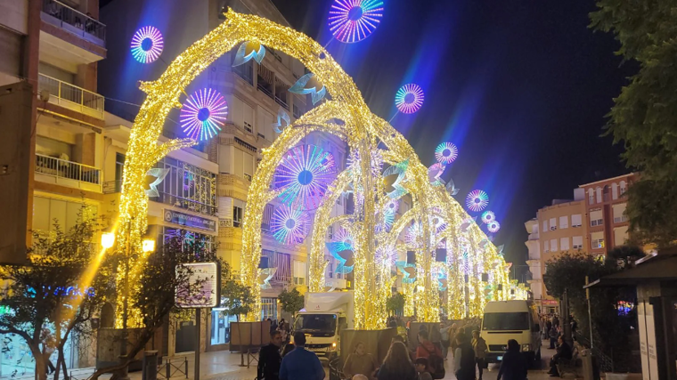 Puente Genil, alumbrado de Navidad 2024