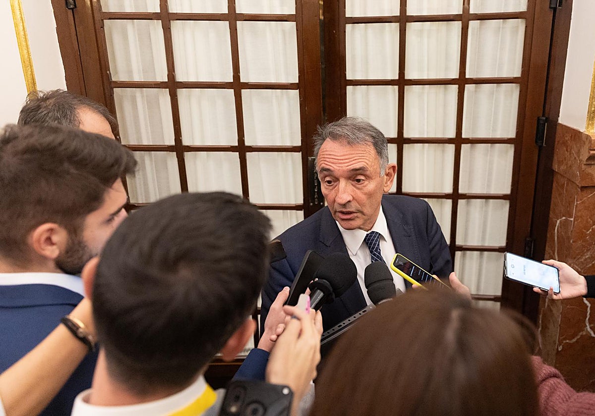 El diputado de Sumar Enrique Santiago, uno de los artífices de la polémica disposición