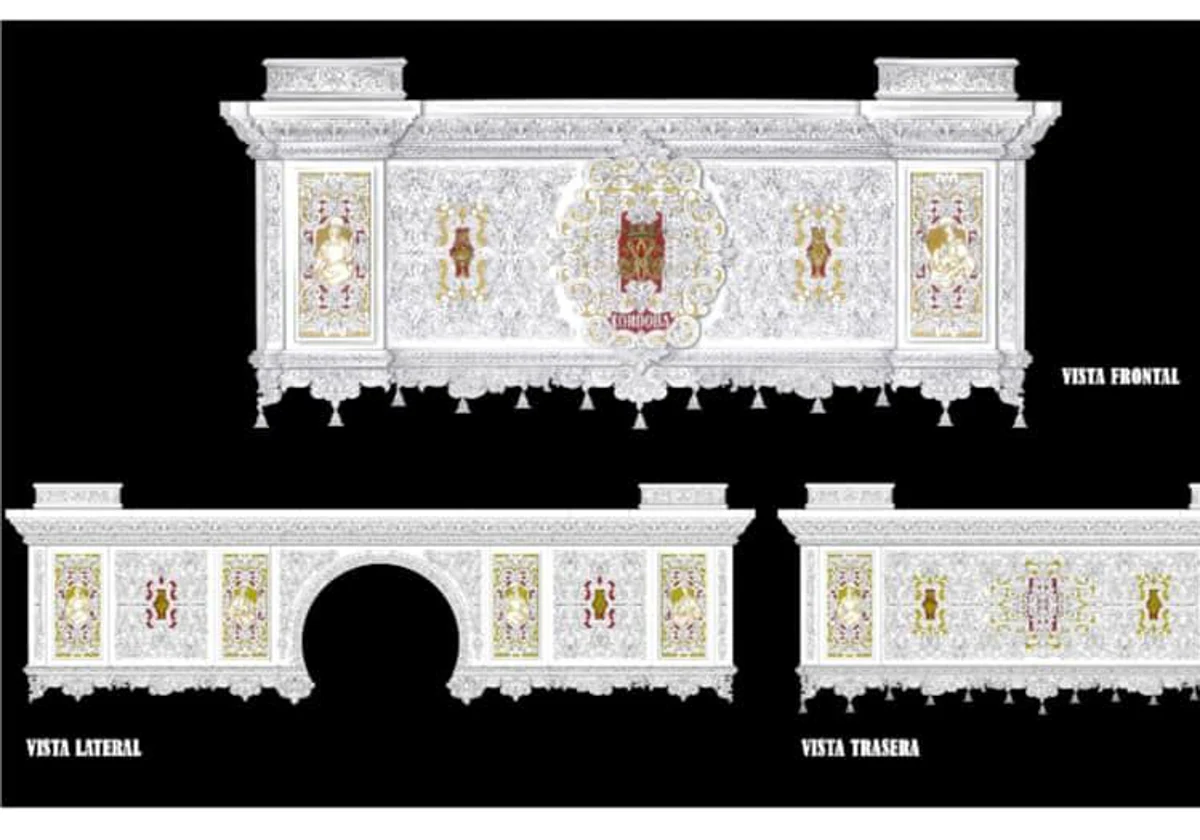 Proyecto para los bajos de la carreta del Rocío de Córdoba