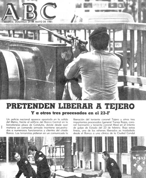 Imagen - Portada de ABC del 24 de mayo de 1981