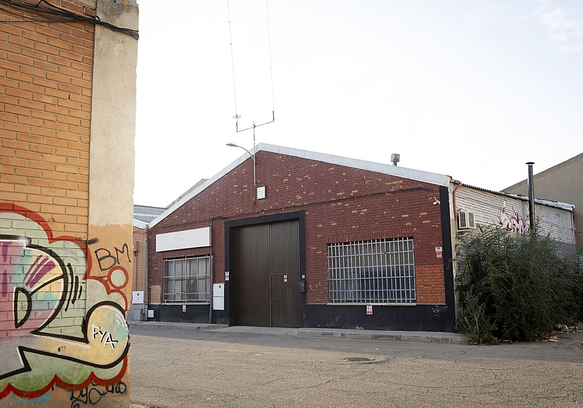 La nave de Torrejón de Ardoz donde fueron apresados los condenados