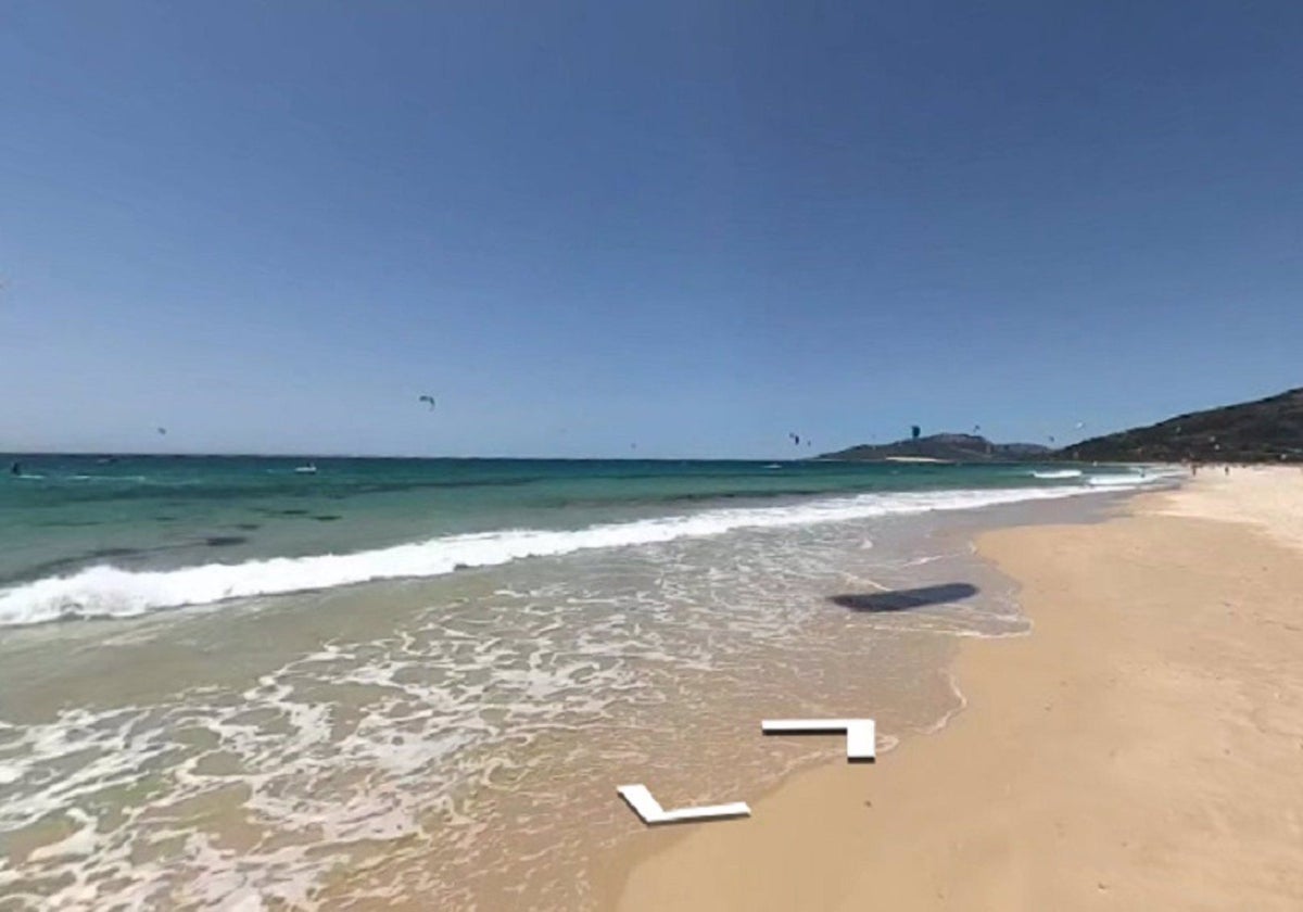 Una fotografía de la playa de Los Lances