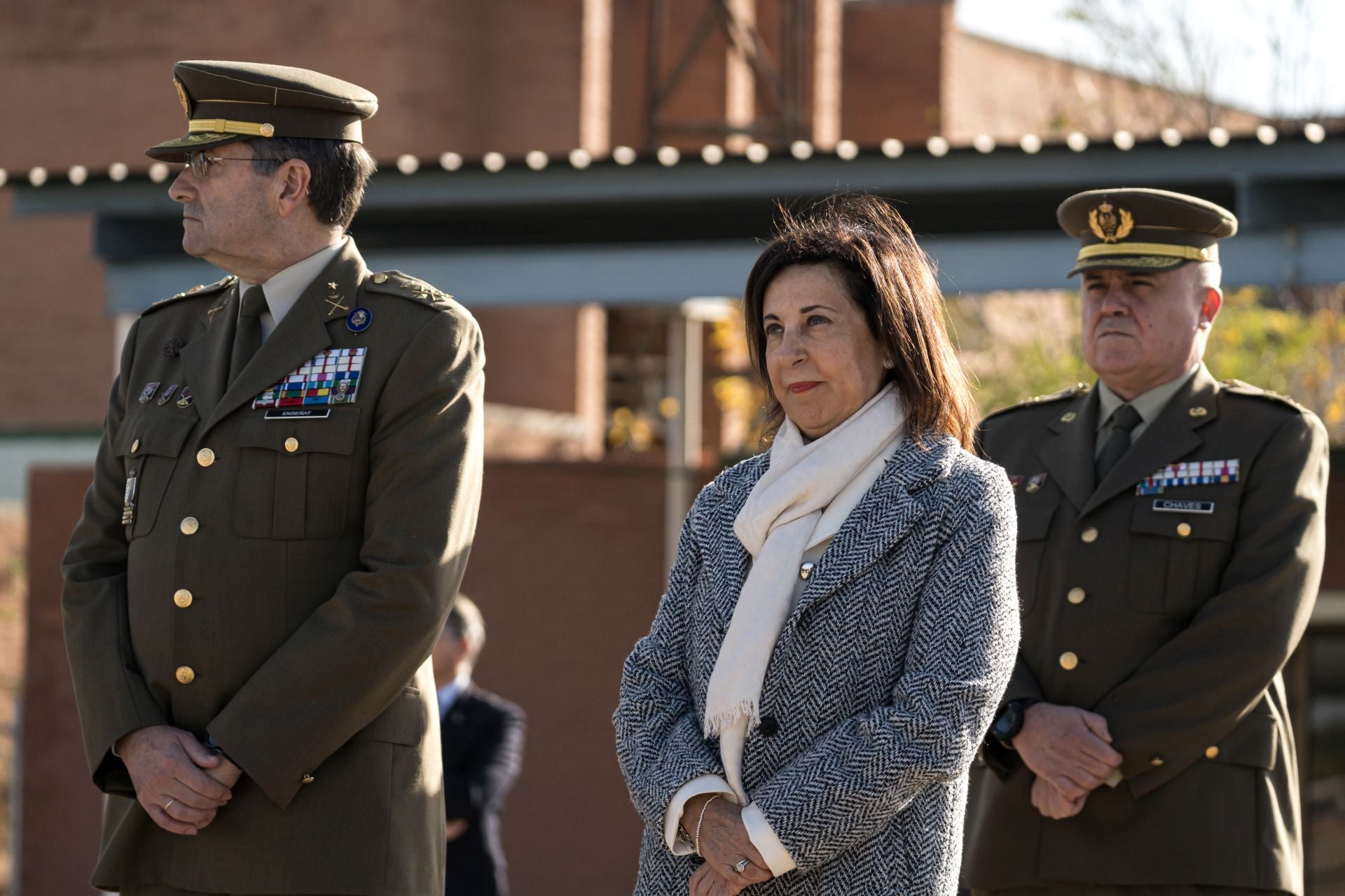 La despedida de la ministra de Defensa a la Brigada de Cerro Muriano, en imágenes